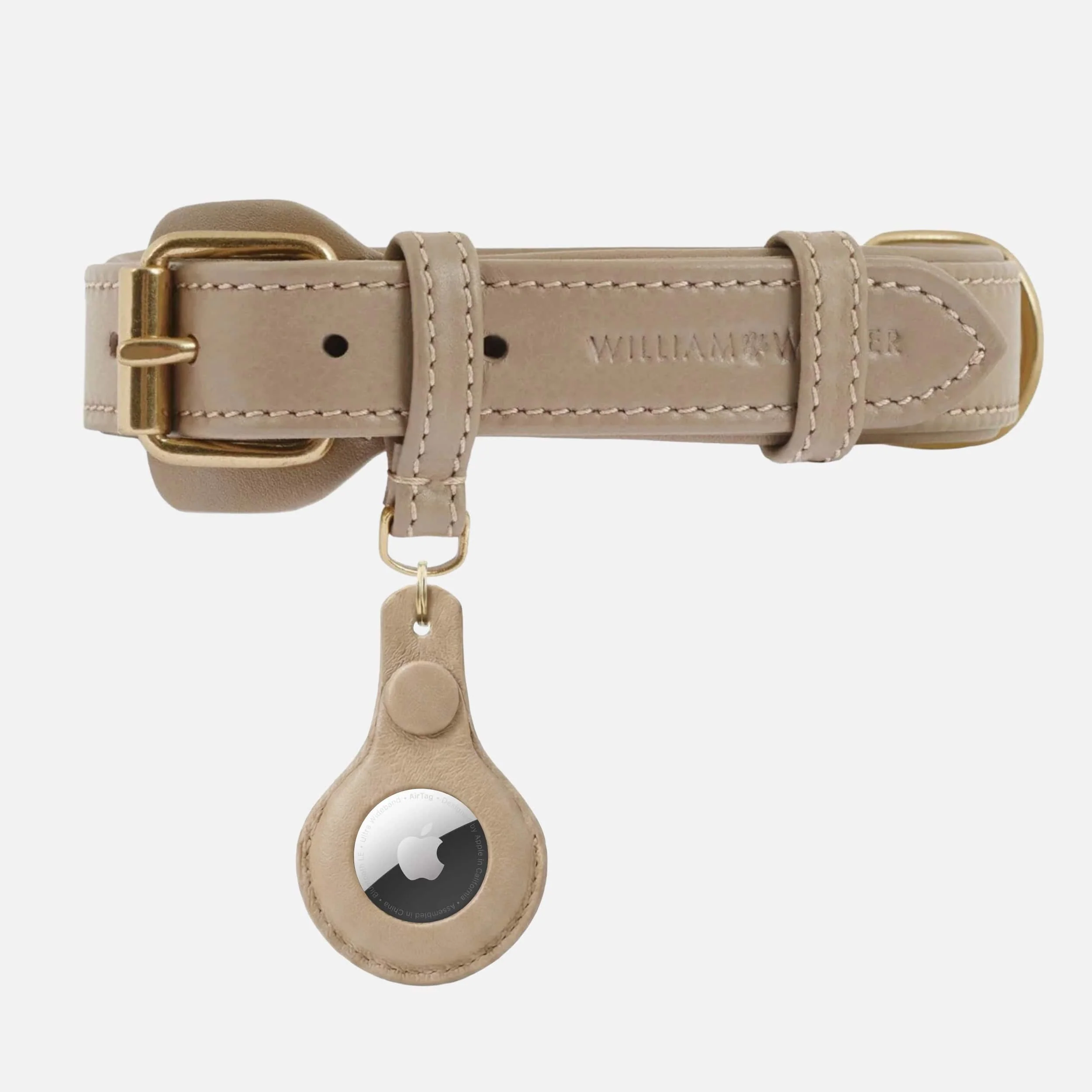 Leren AirTag Anhänger voor hondenhalsbanden & sleutels - Image 6