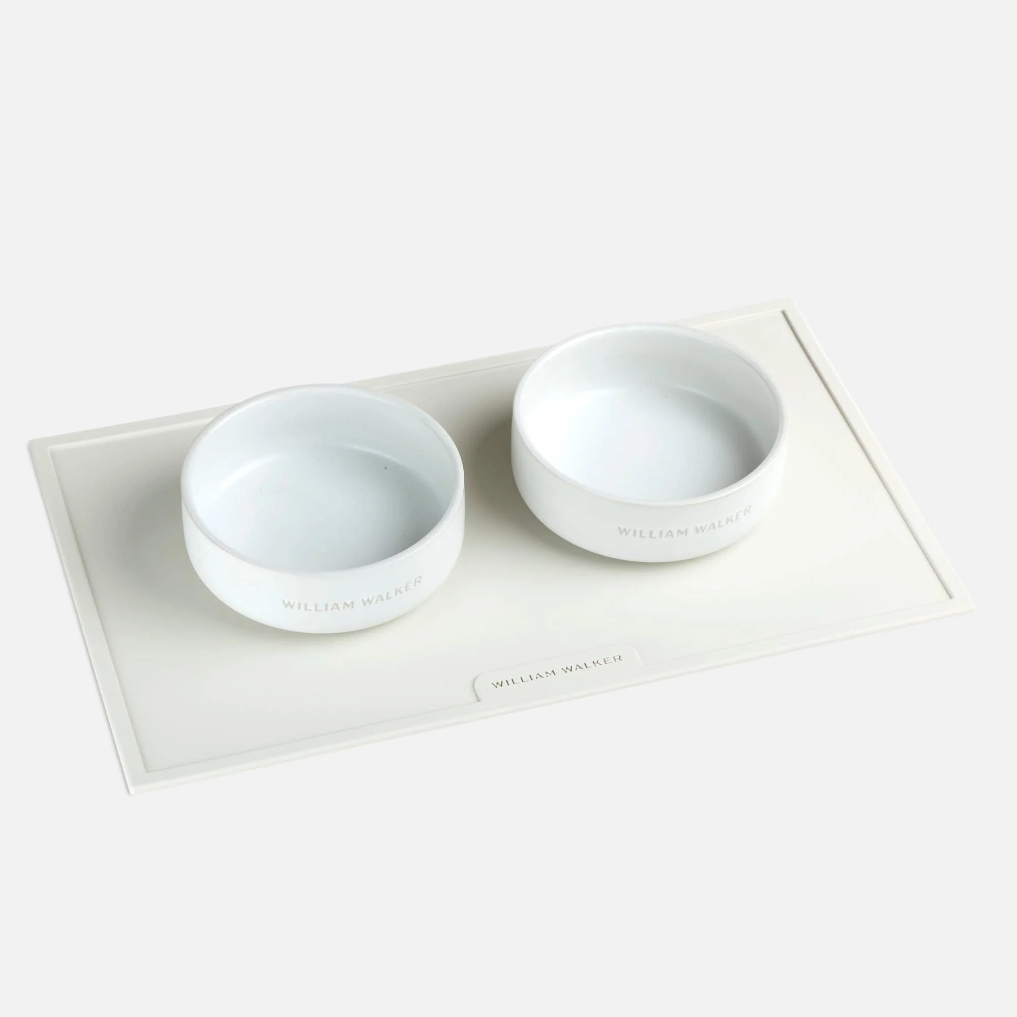 B-kwaliteit Keramiek voerbak Pearl (wit) - Image 3