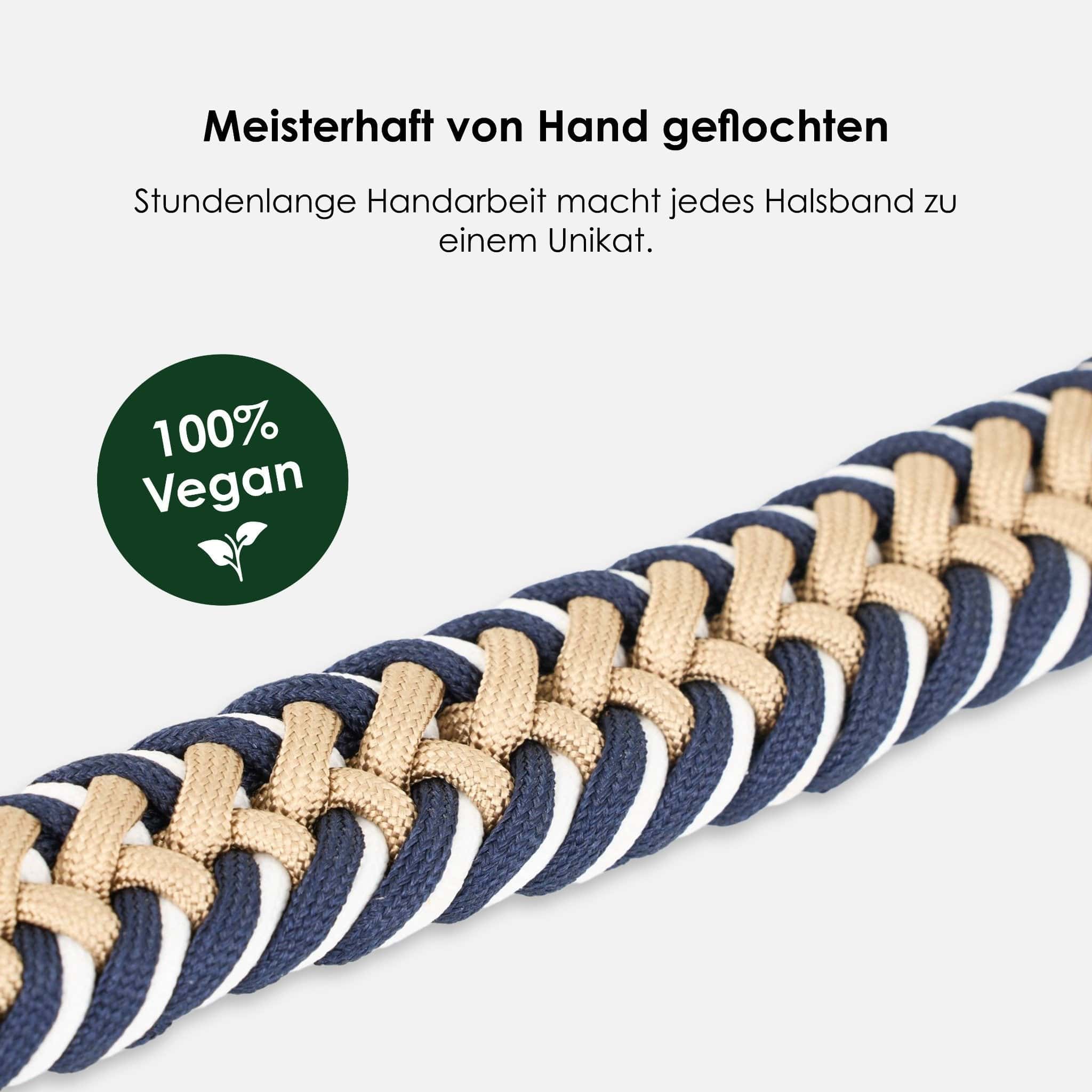 Paracord BioThane® halsband Hanseatic - Image 3
