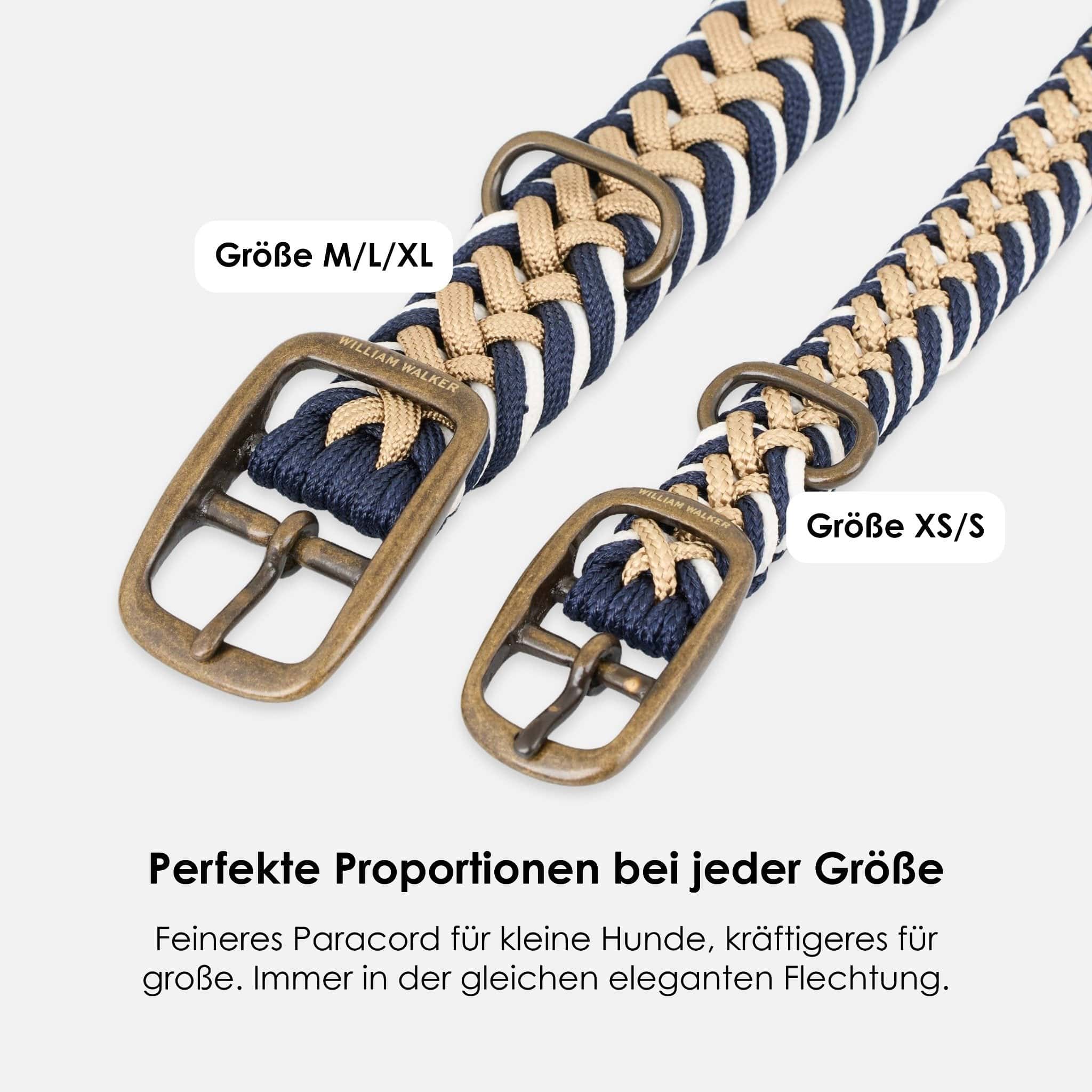Paracord BioThane® halsband Hanseatic - Image 5