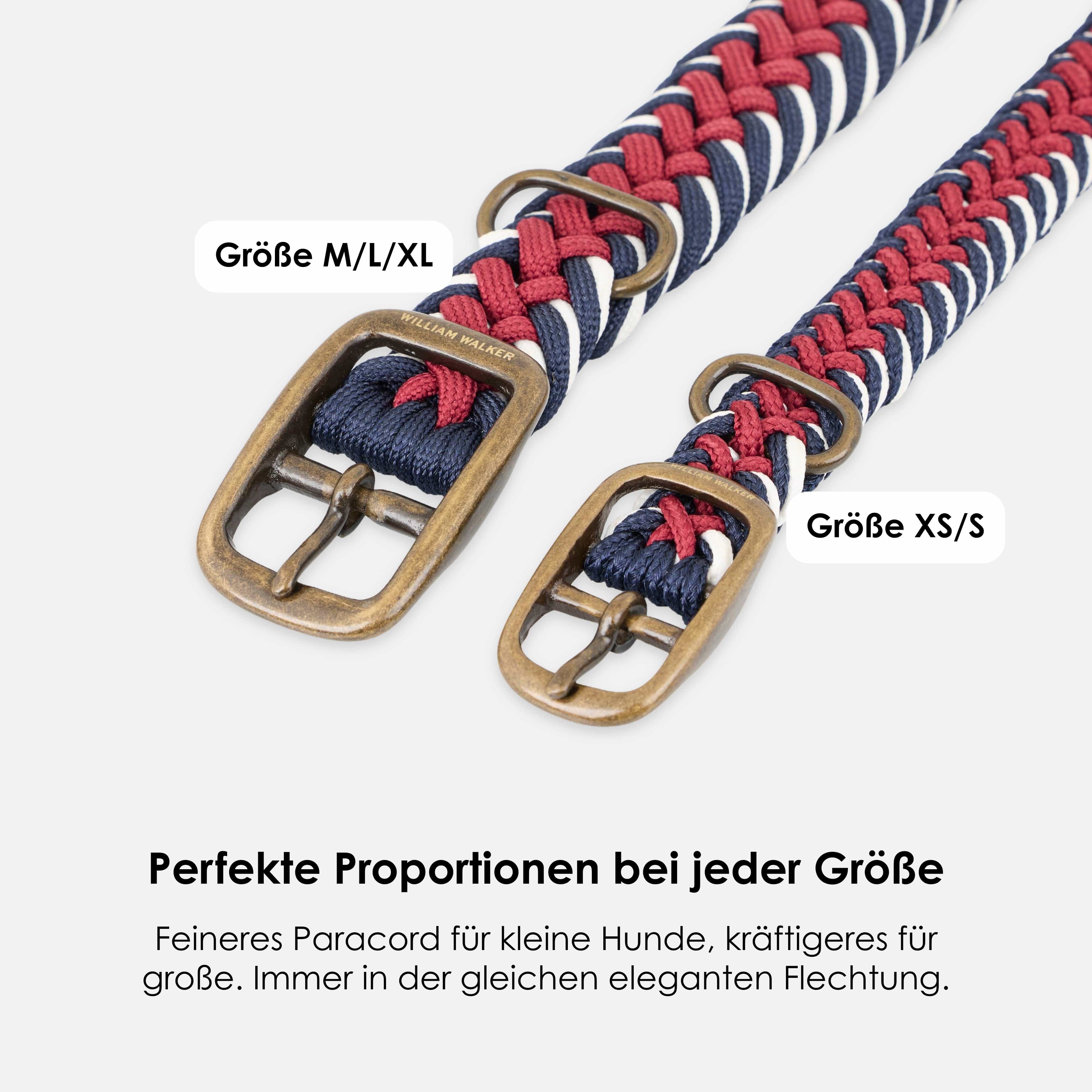 Paracord BioThane® Halsband Royal - Image 5