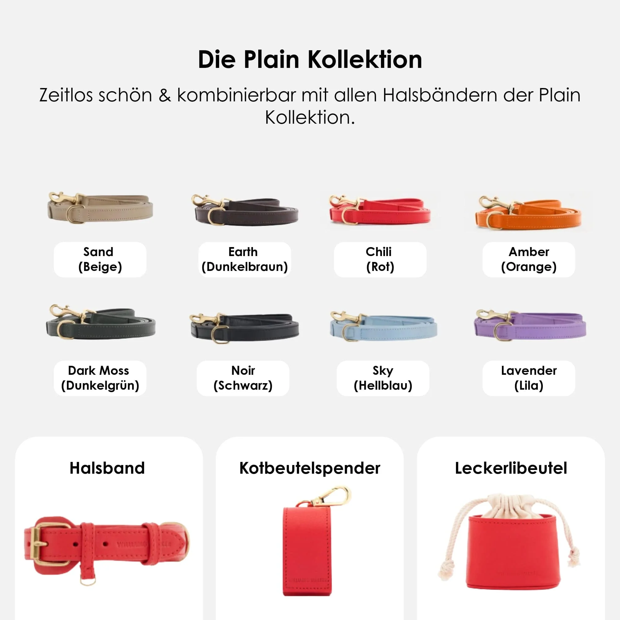 Hoogwaardige Leren Hondenriem Chili (Rood) - Image 9