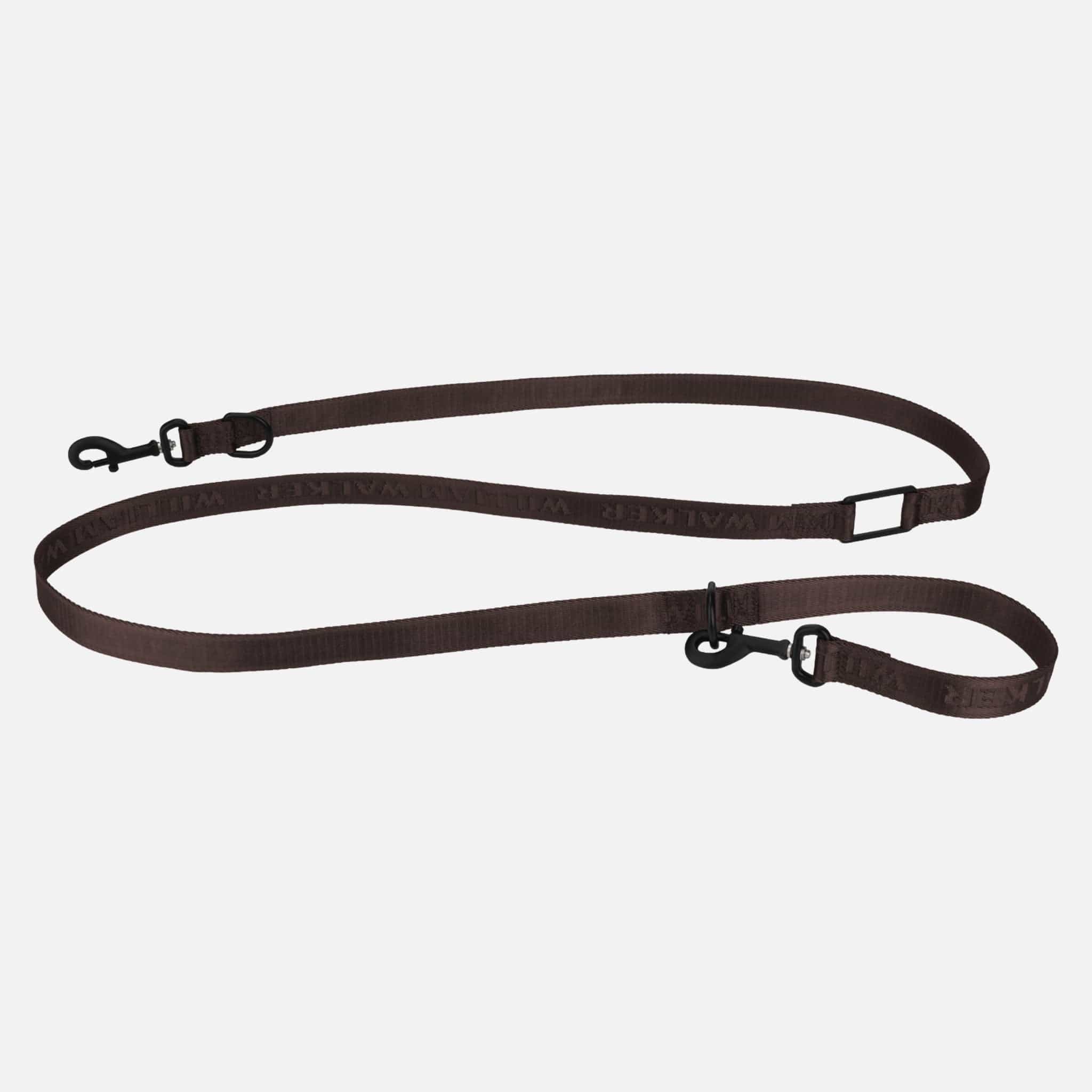 Jacquard Nylon hondenriem Earth (bruin) - Image 4