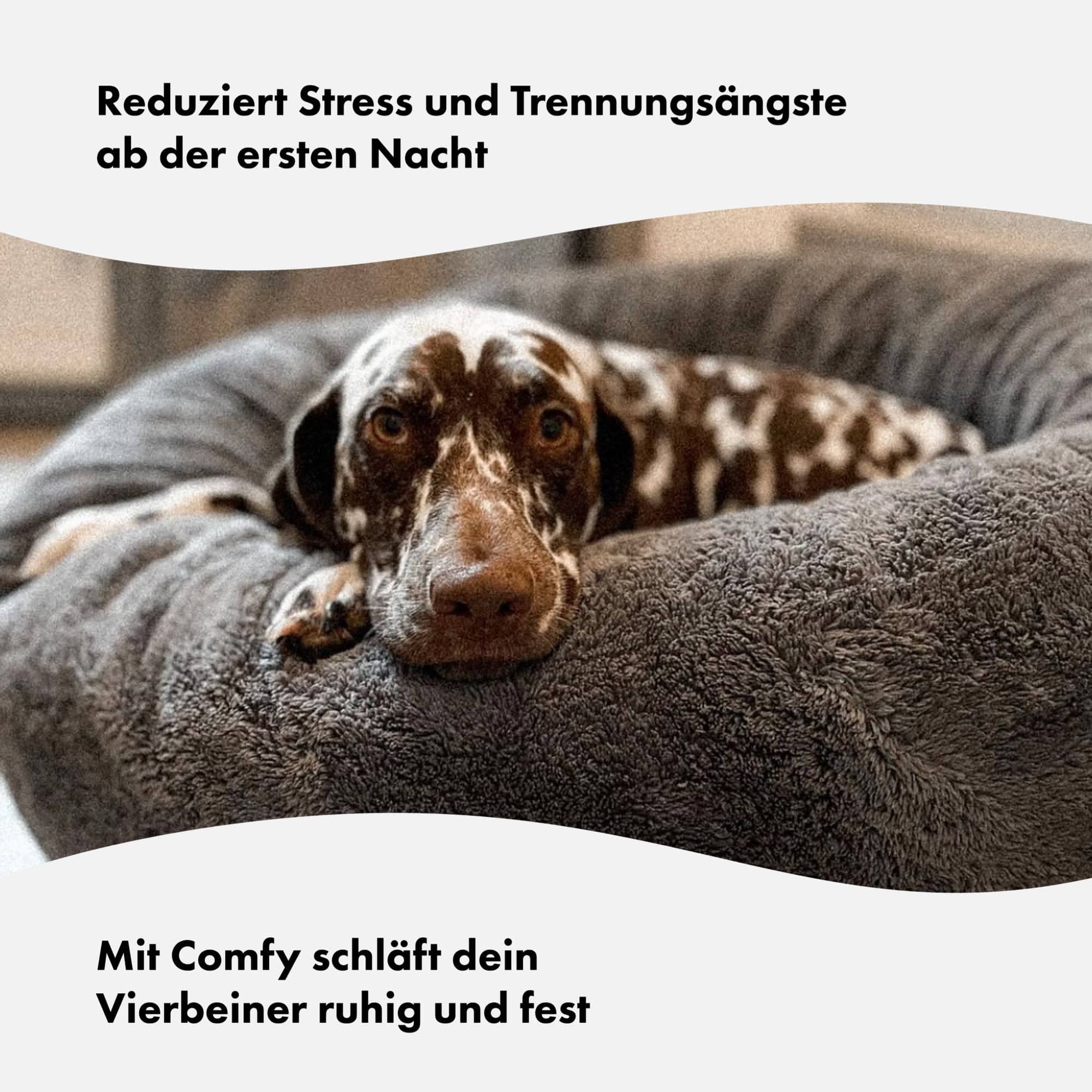 Gezellig hondenmand Comfy Cloud (Donkergrijs) - Image 4