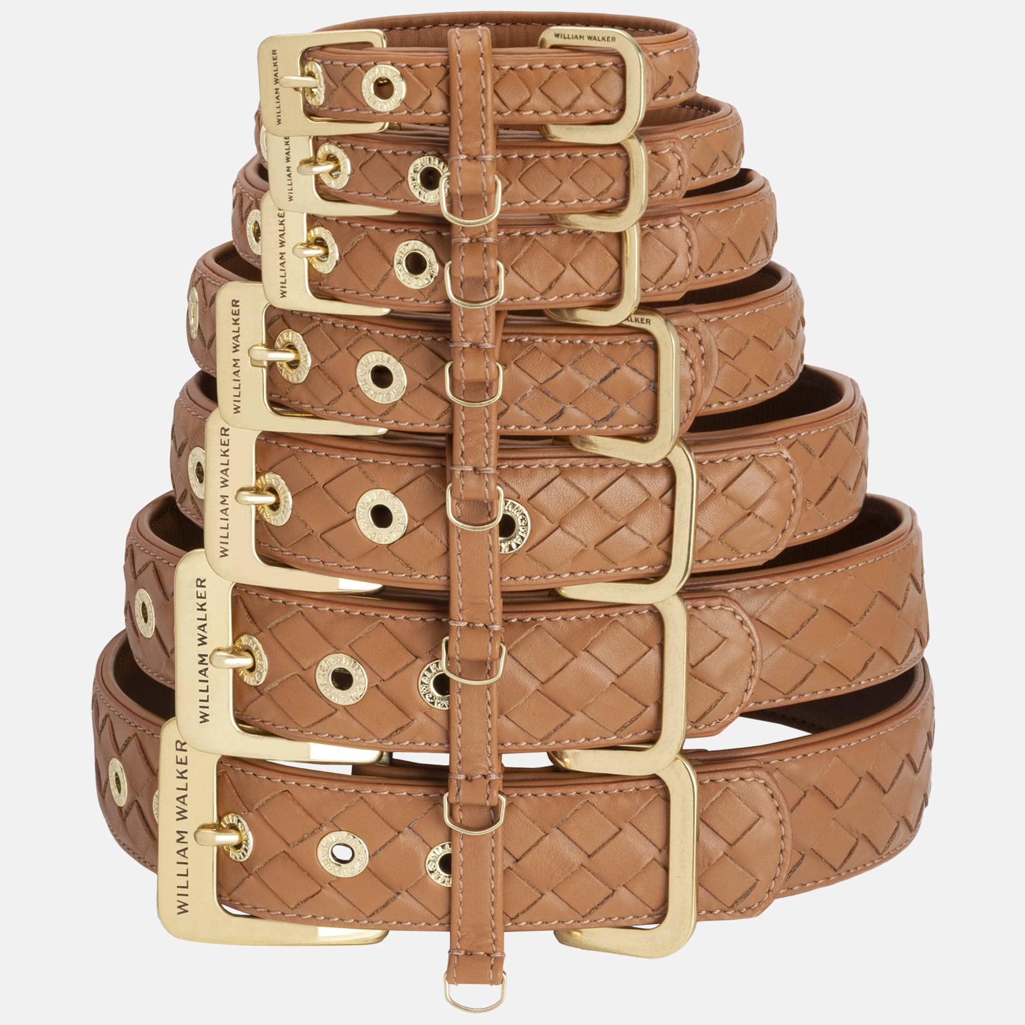 Leren halsband Prestige Caramel (bruin) - Image 6