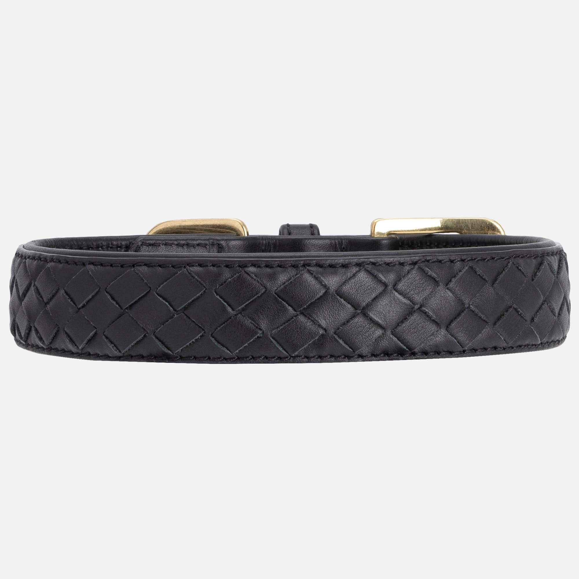 Leer halsband Prestige Nero (zwart) - Image 2