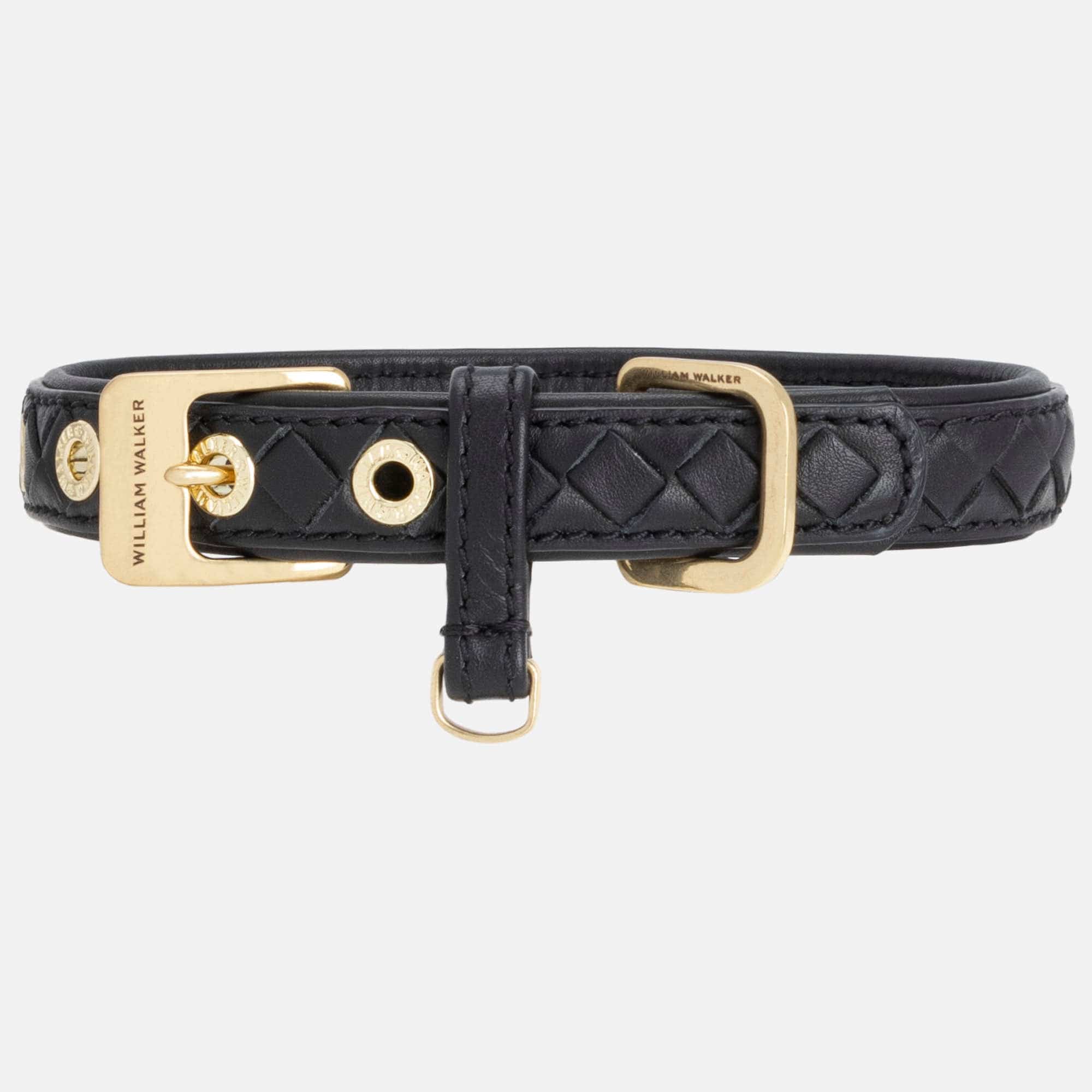 Leer halsband Prestige Nero (zwart) - Image 3