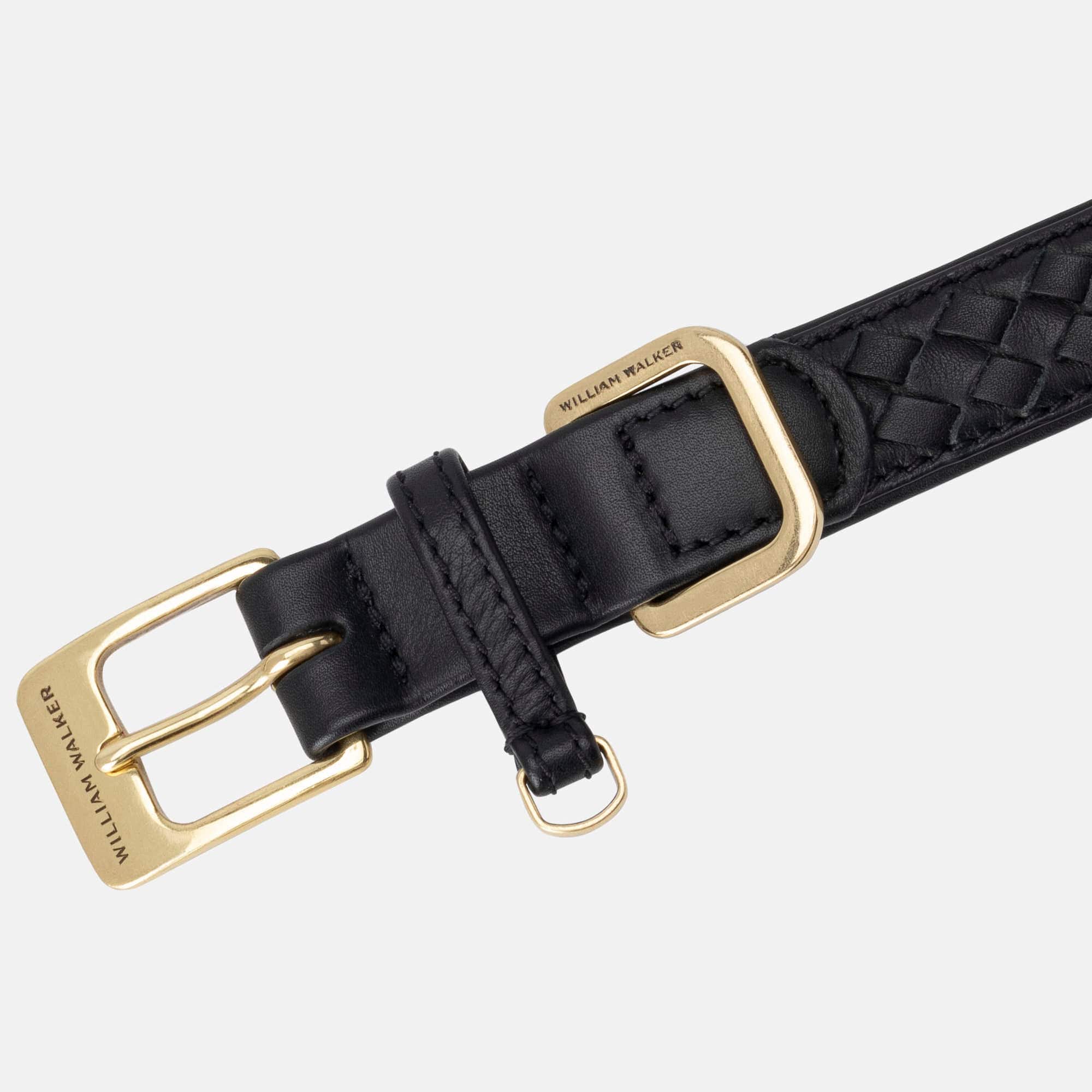 Leer halsband Prestige Nero (zwart) - Image 4
