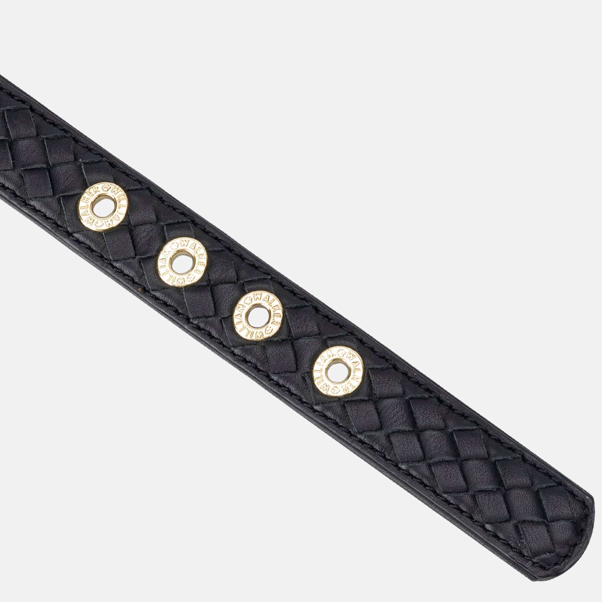 Leer halsband Prestige Nero (zwart) - Image 6