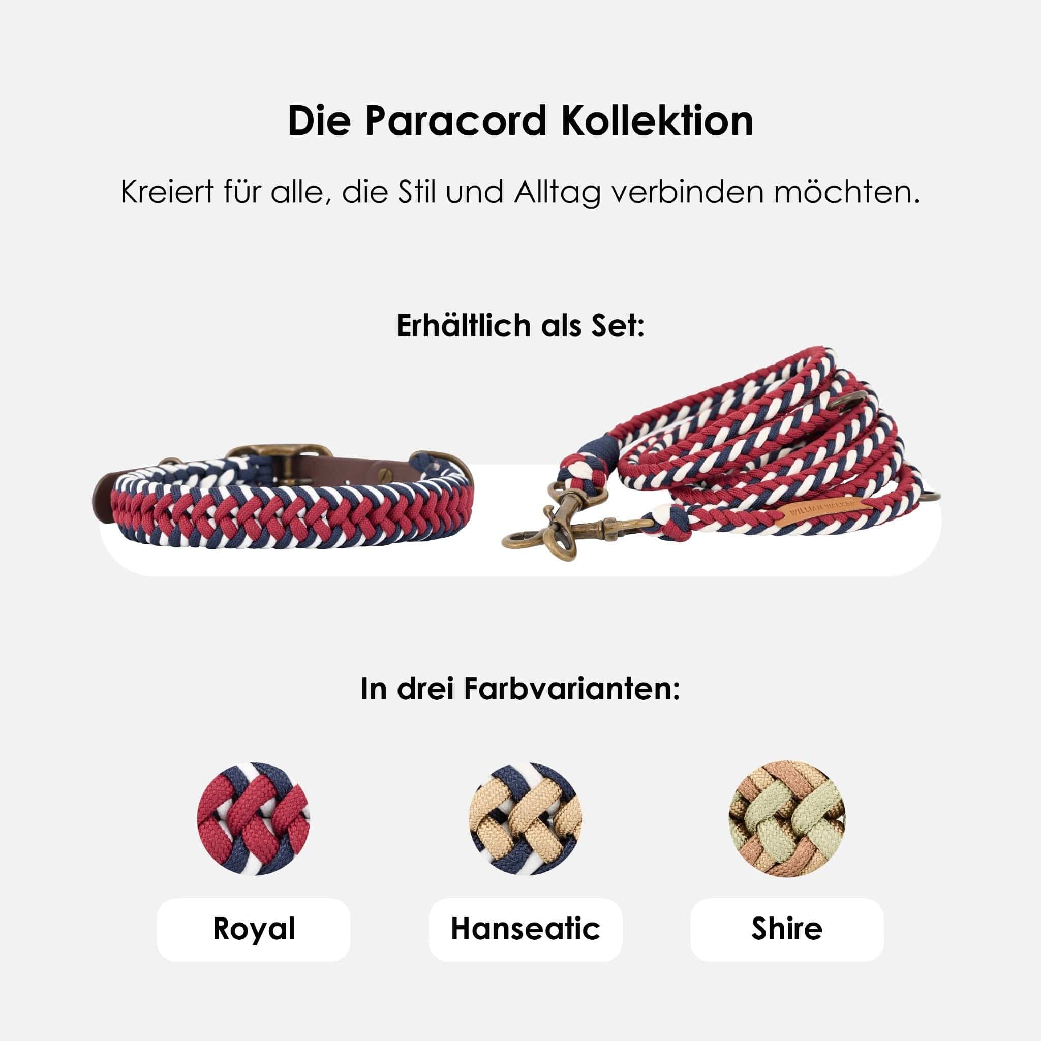 Paracord hondenriem Royal - Image 7