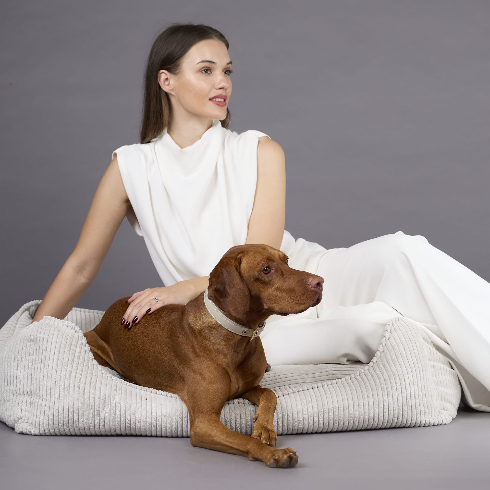 Vervangende hoes voor Cord hondenmand Moonlight - Image 5
