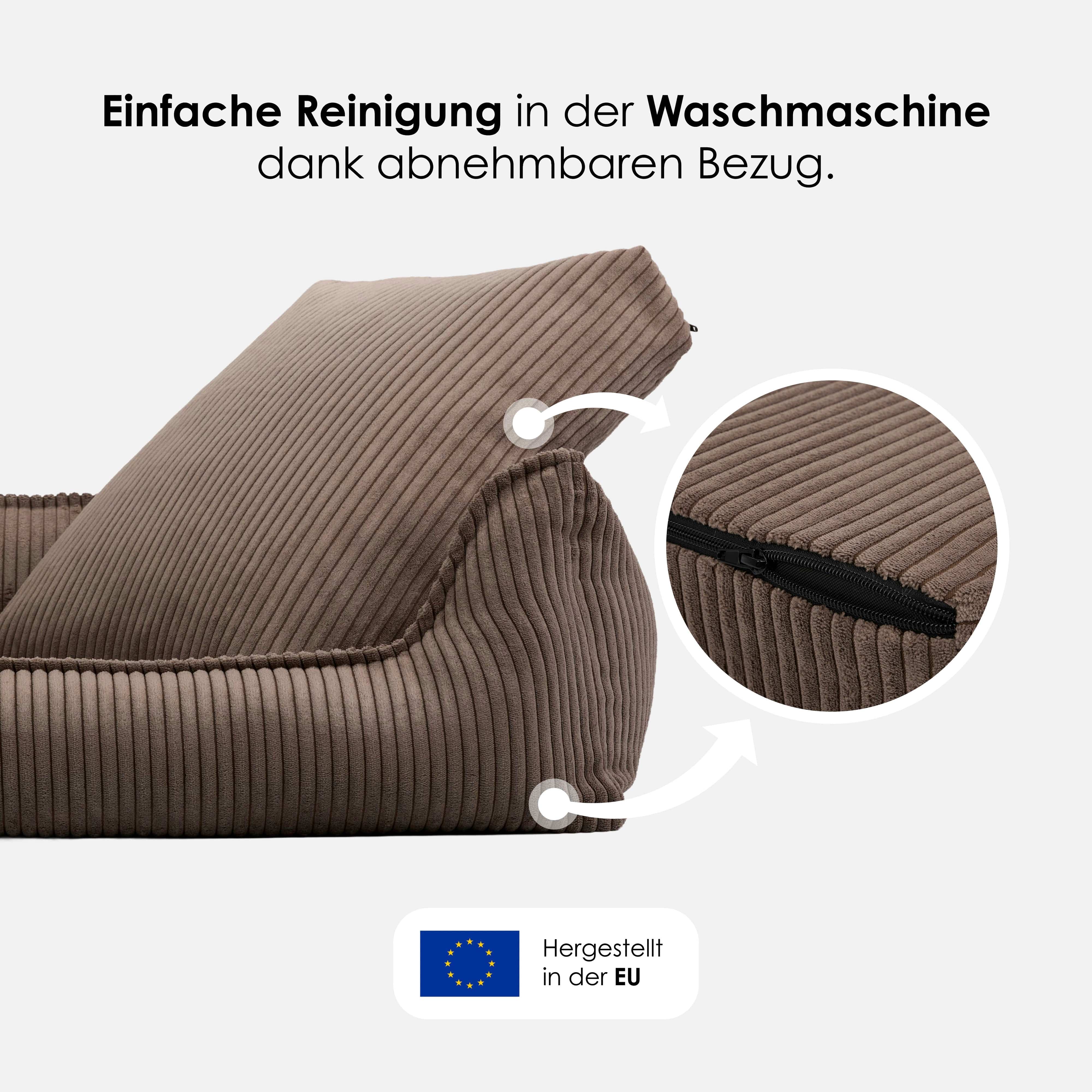 Orthopedisch hondenmand Cord - Image 7