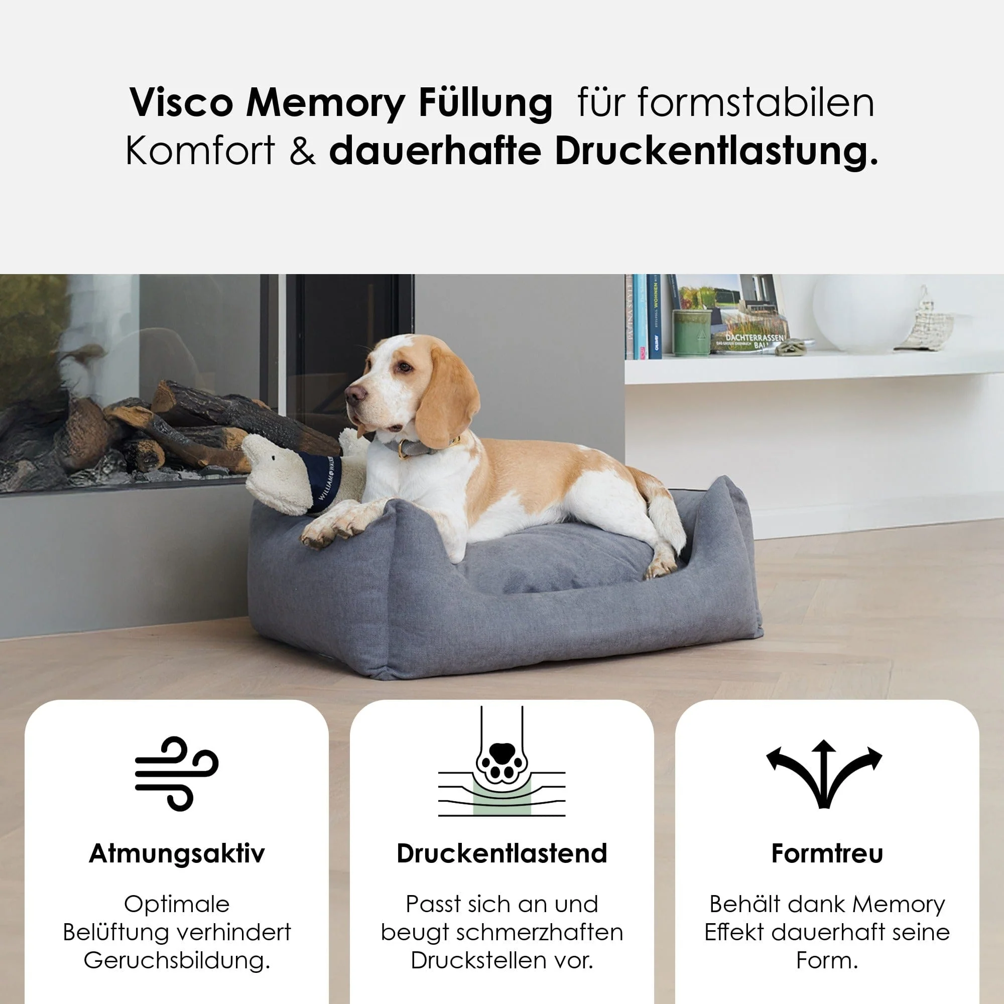 Orthopädische hondenmand Plain - Image 3