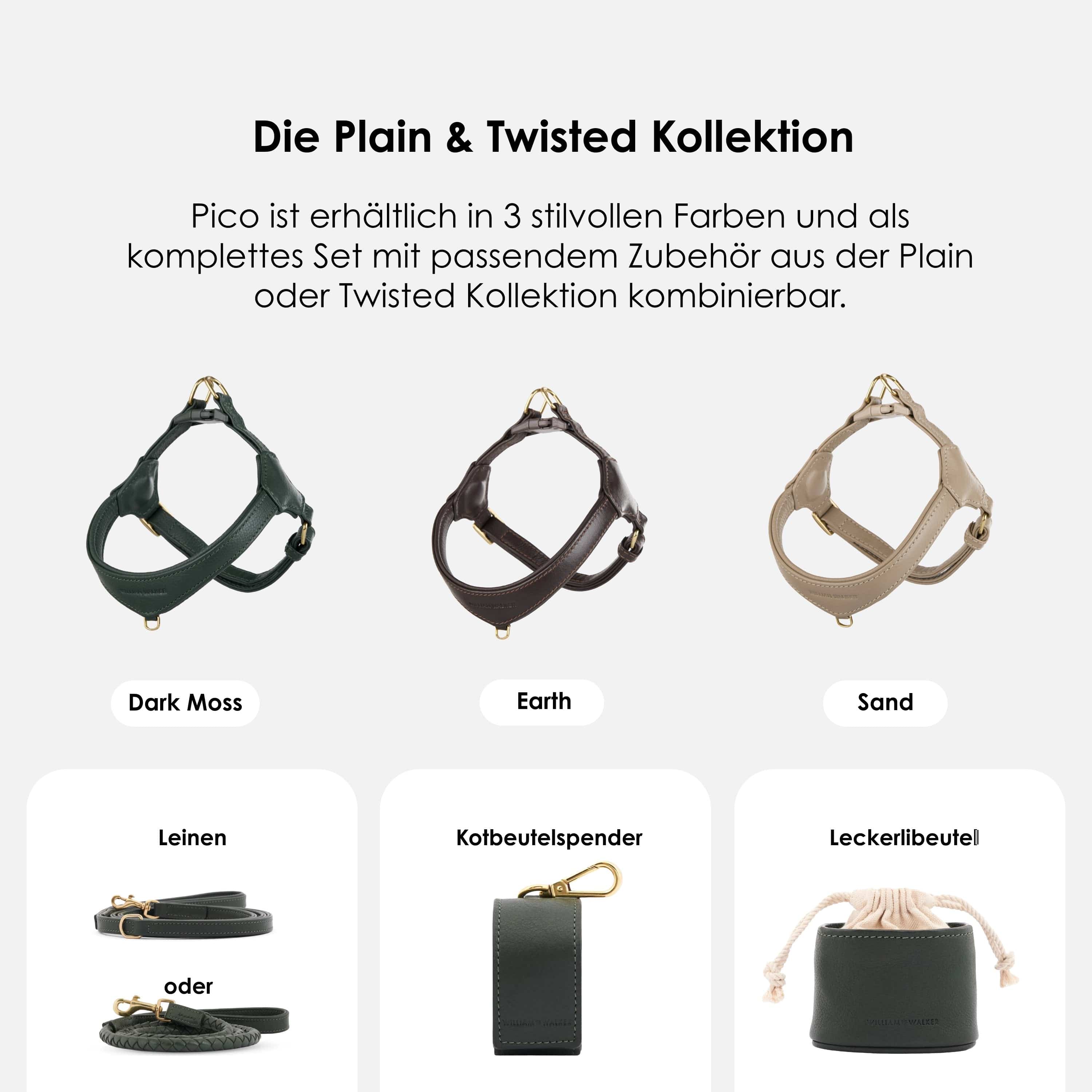Step-In Leren Hondentuig Pico voor Kleine Honden - Image 22