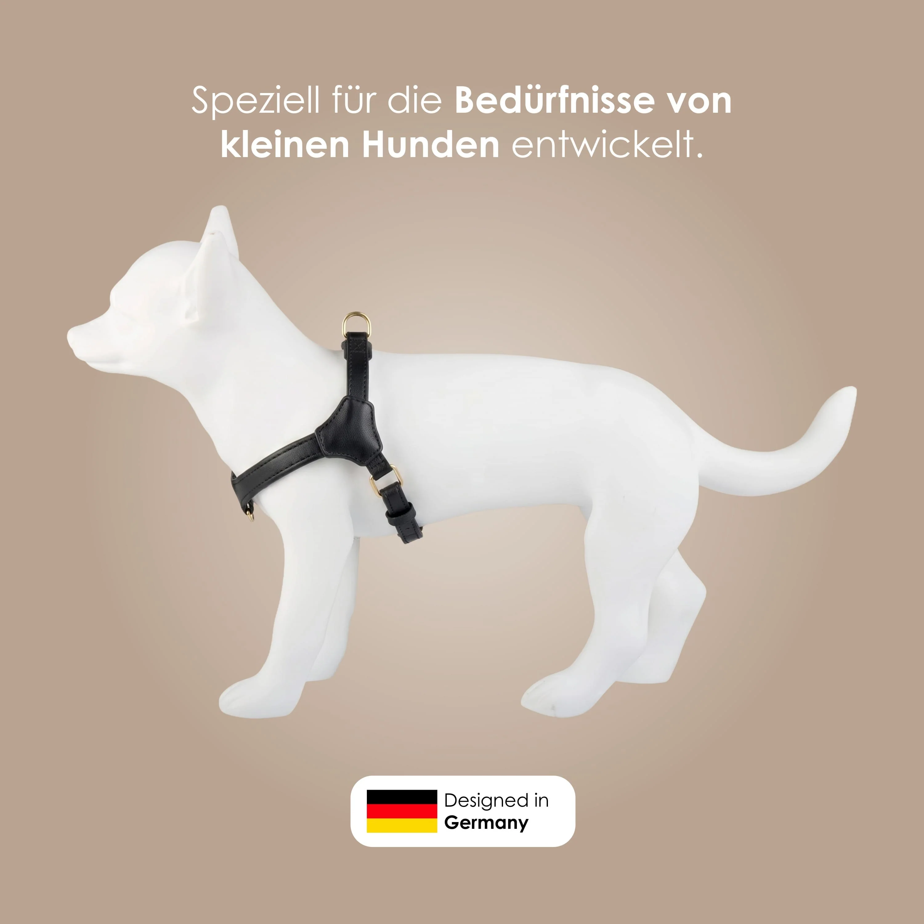 Step-In Leren Hondentuig Pico voor Kleine Honden - Image 74