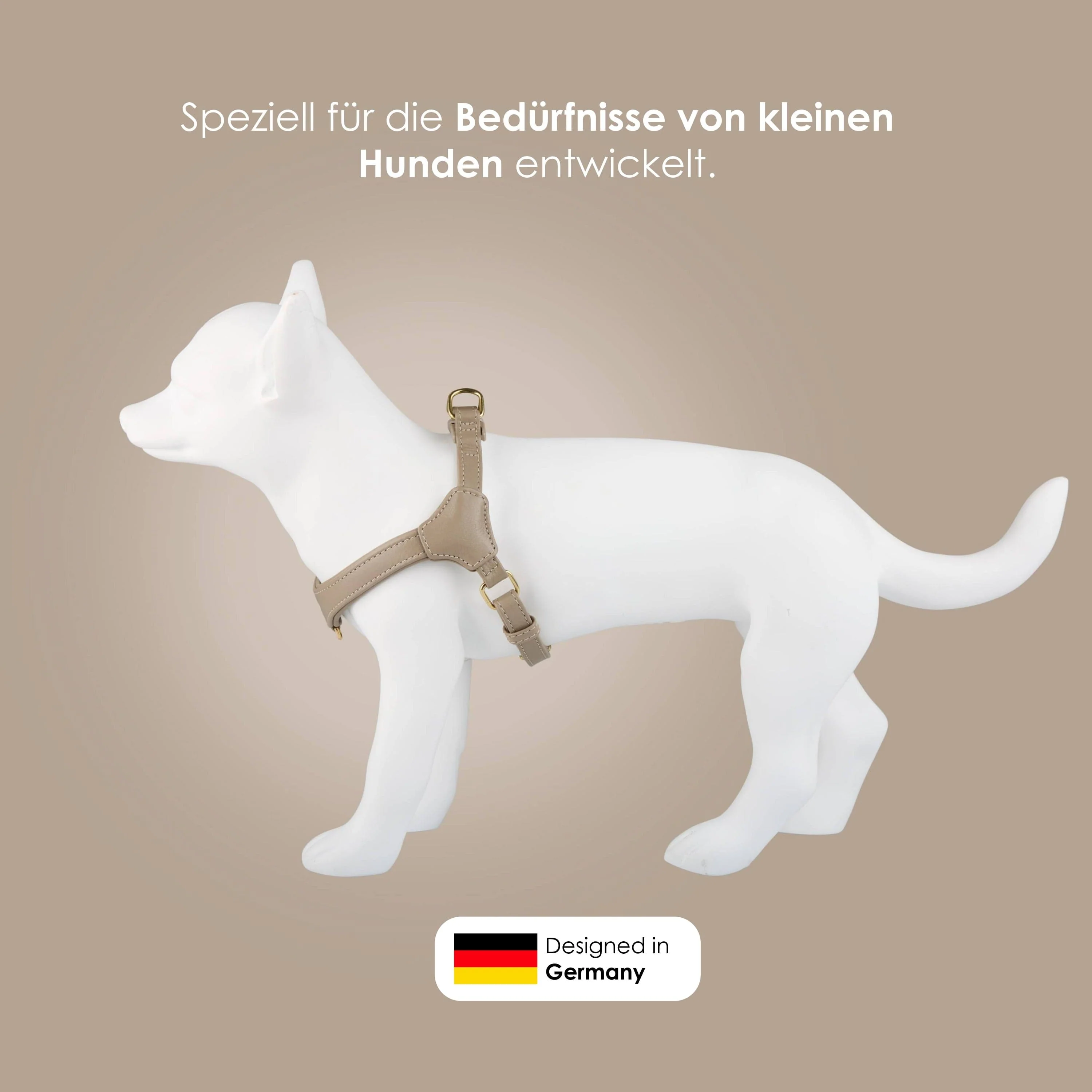 Step-In Leren Hondentuig Pico voor Kleine Honden - Image 8