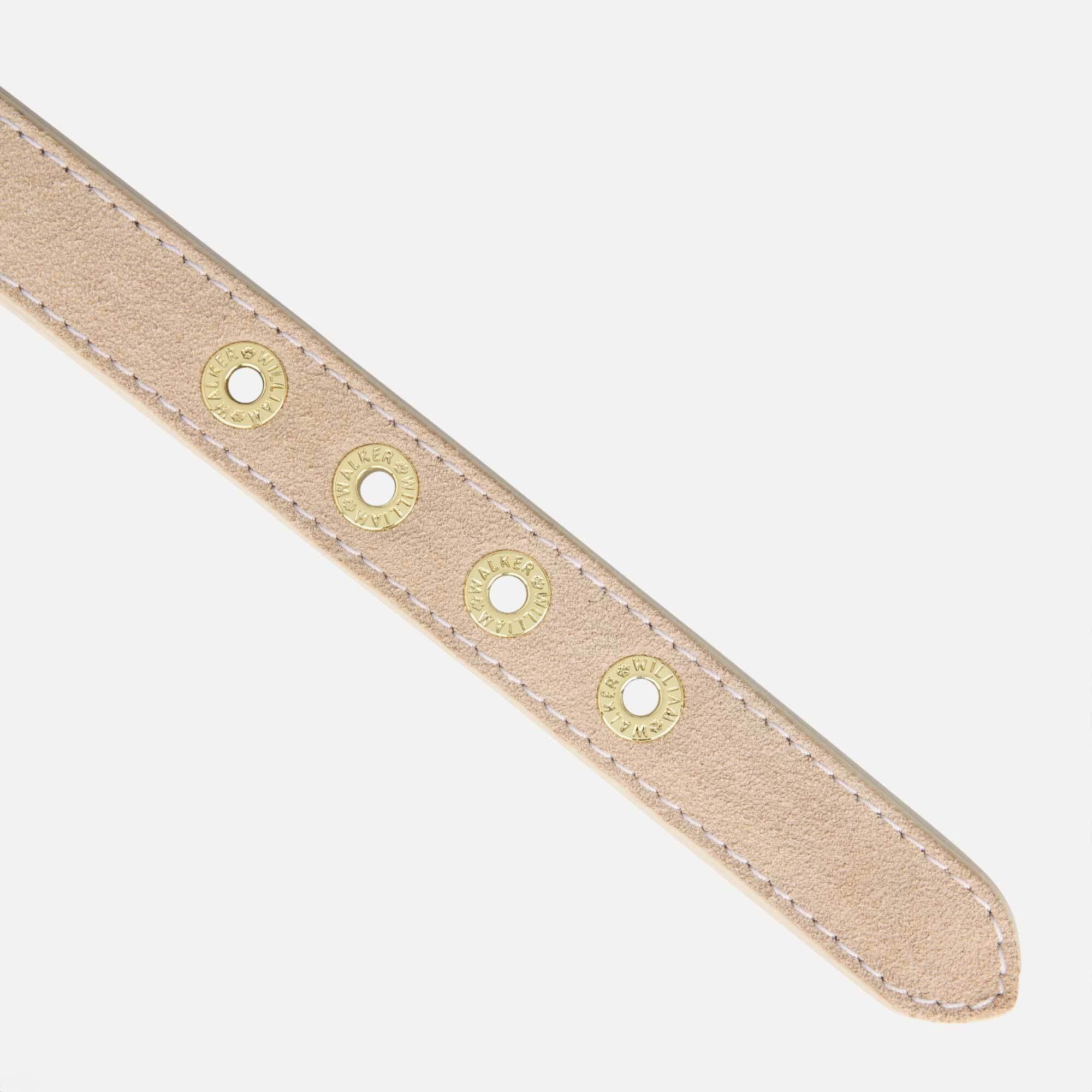 Suède Halsband Almond (Beige) - Image 4