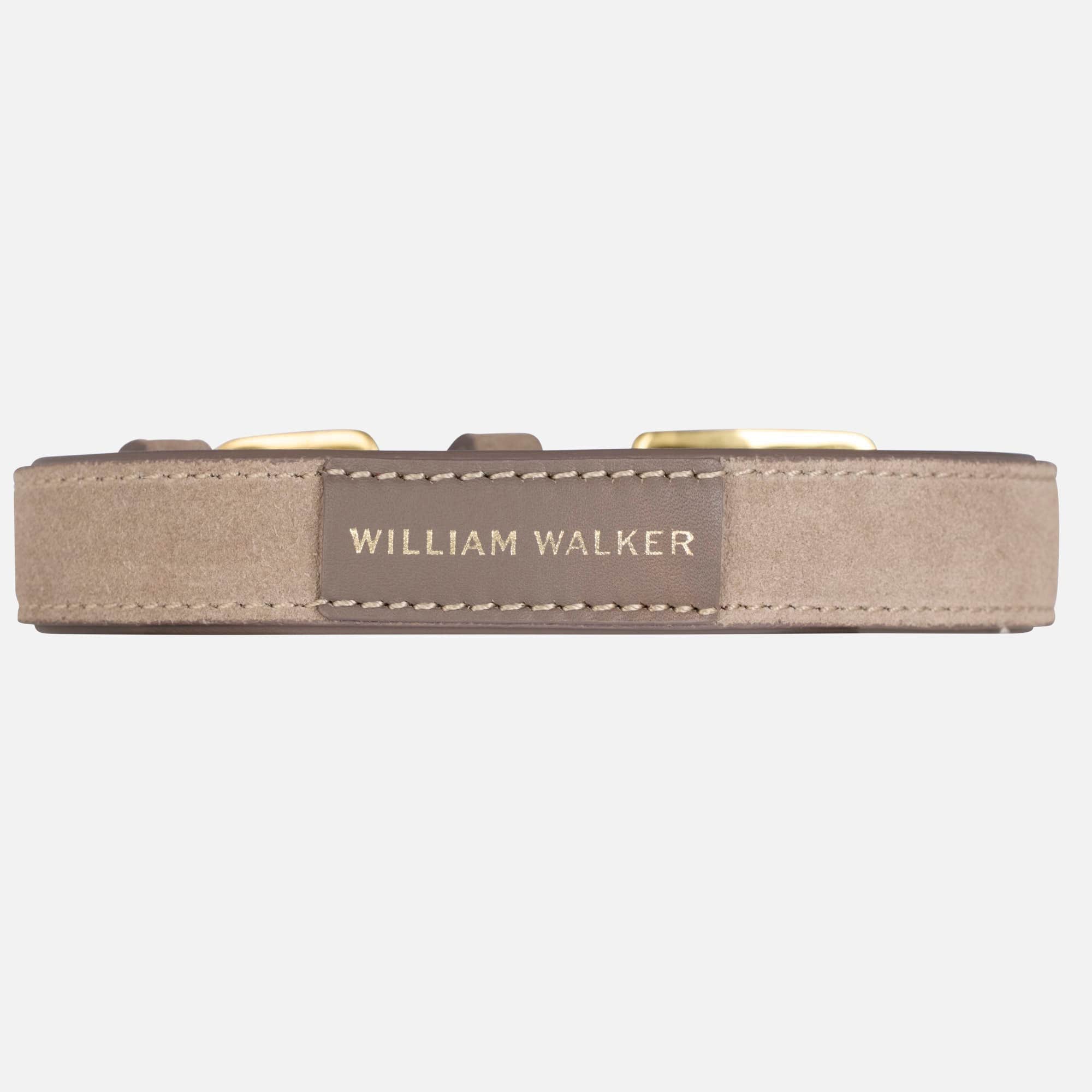 Suède halsband Pebble (taupe) - Image 2