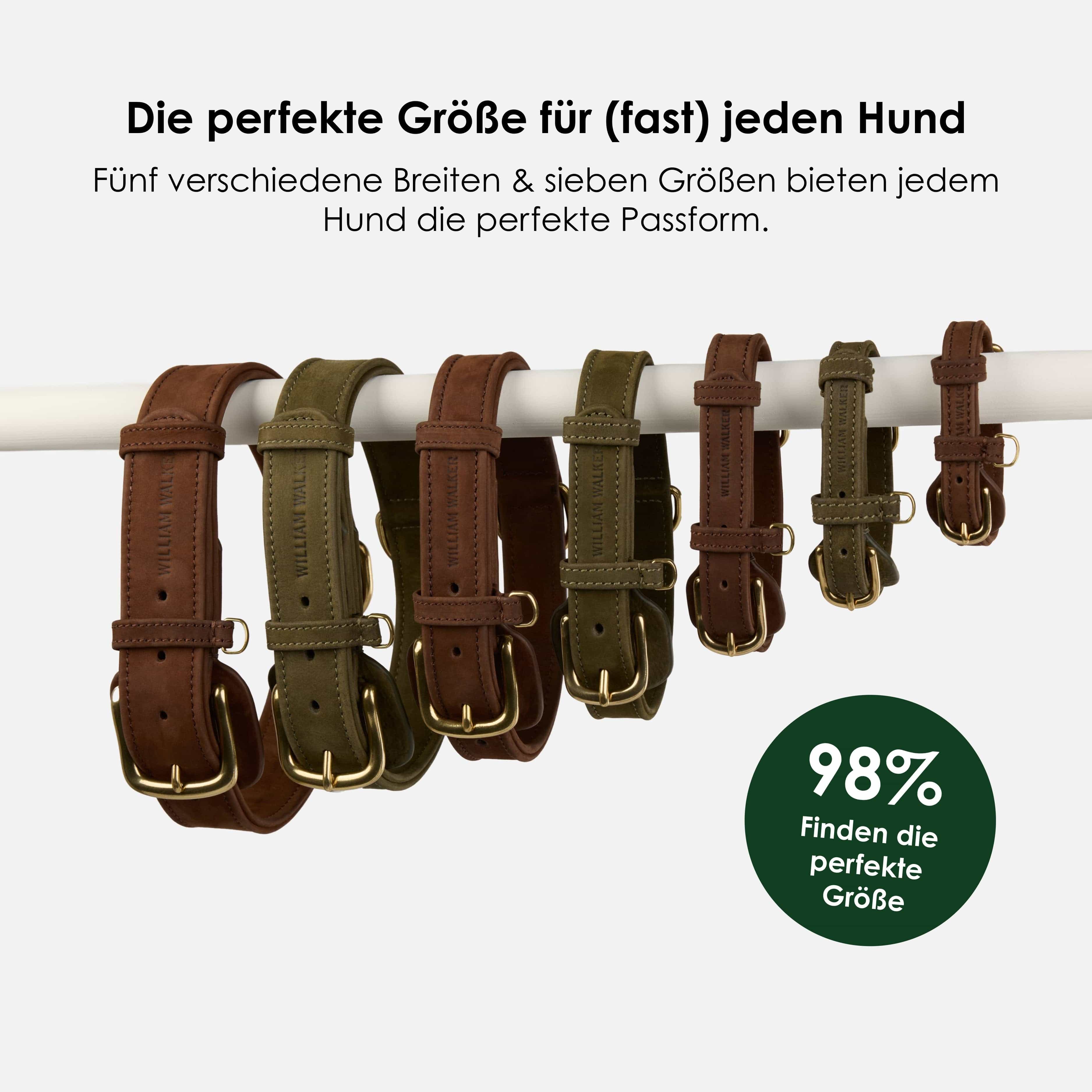 Halsband uit waterafstotend nubuckleer - Image 10