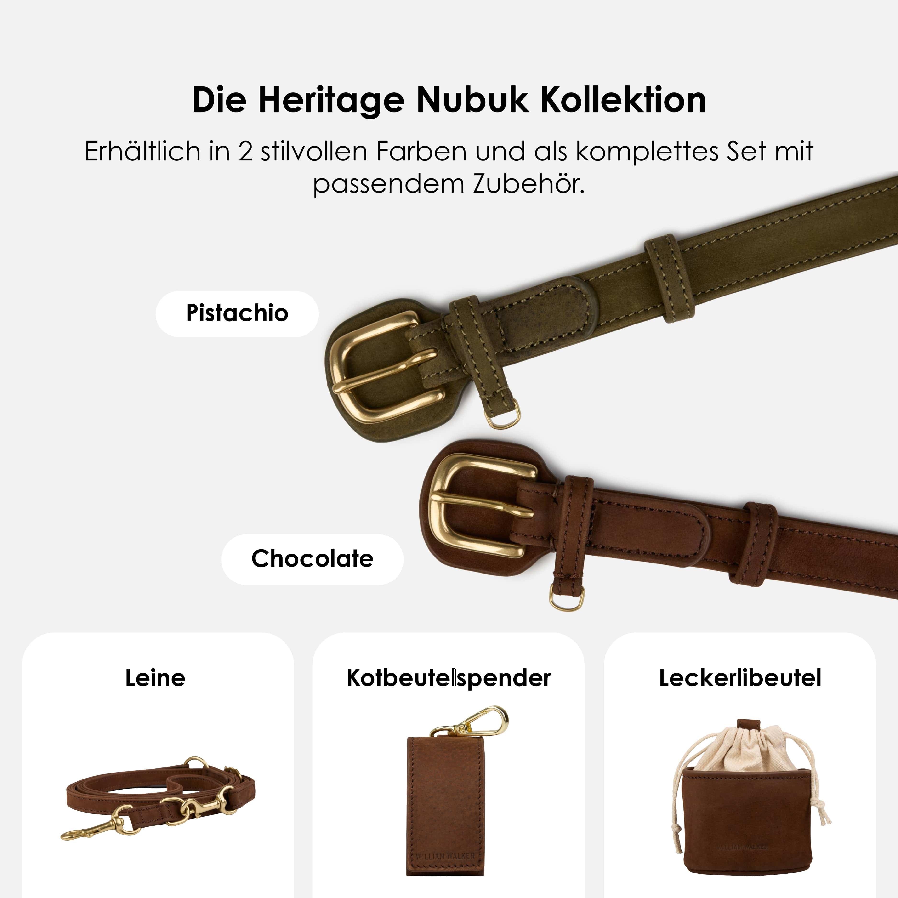 Halsband uit waterafstotend nubuckleer - Image 11