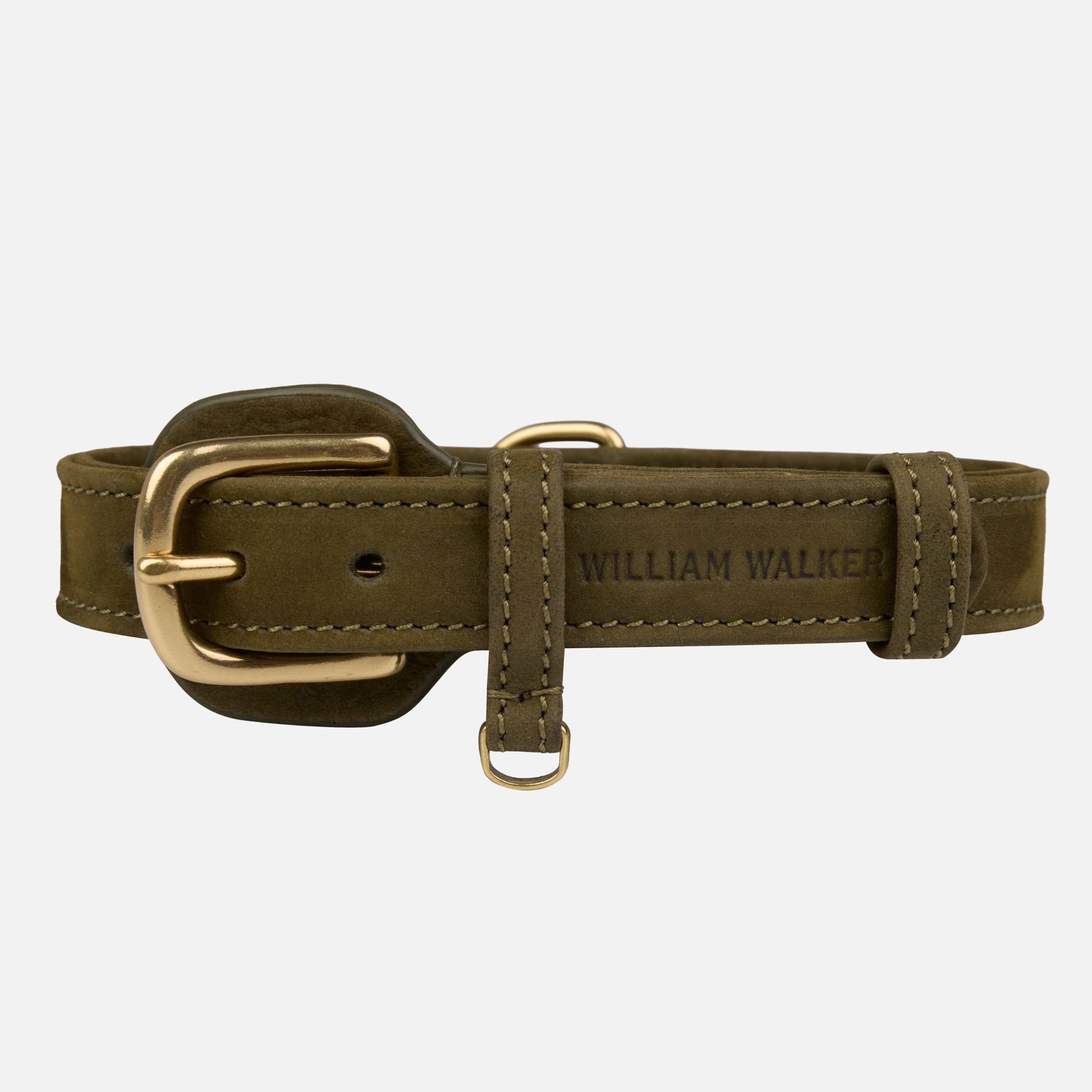 Halsband uit waterafstotend nubuckleer - Image 5