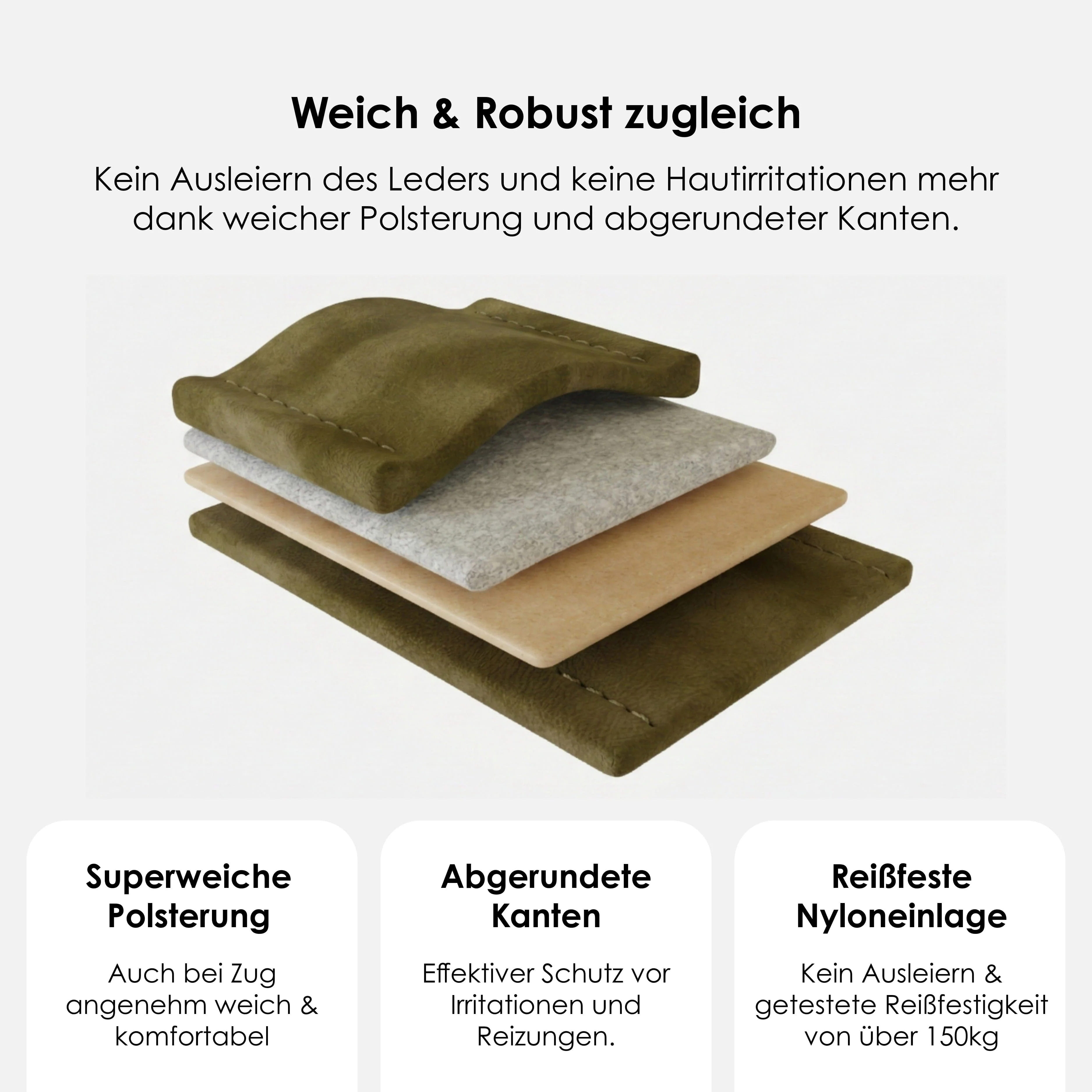 Halsband uit waterafstotend nubuckleer - Image 7