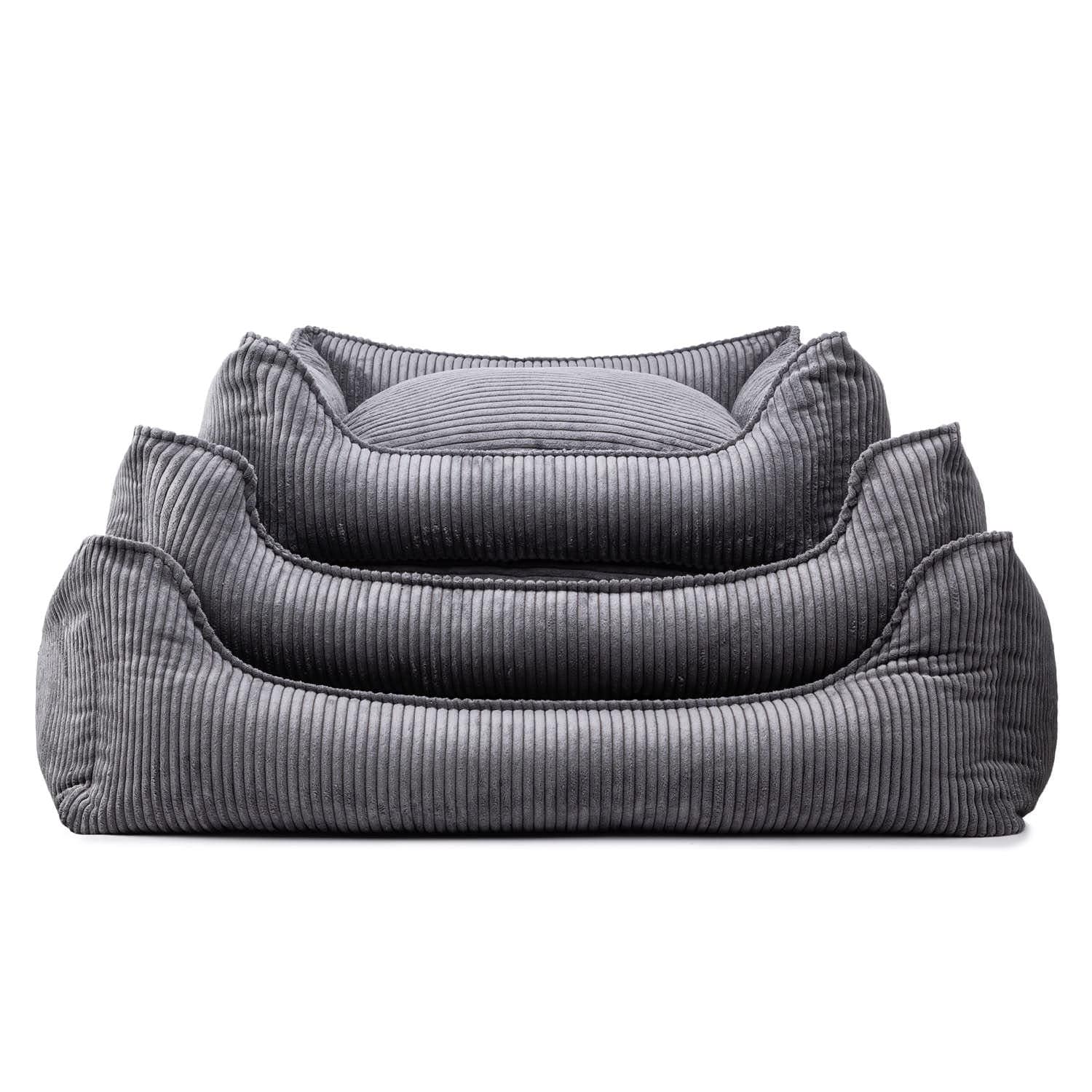 Vervangende hoes voor Cord hondenmand Charcoal - Image 4